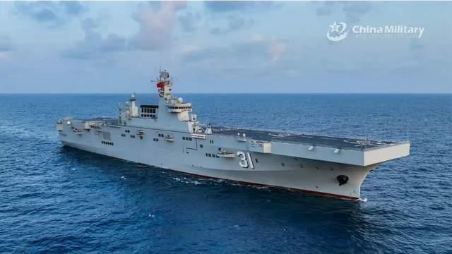 四川舰配电磁弹射能弹射歼35吗 076型两栖攻击舰新突破(图3)