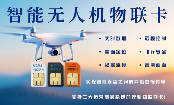 善睐物联：无人机应用中的物联卡您了解吗？(图1)