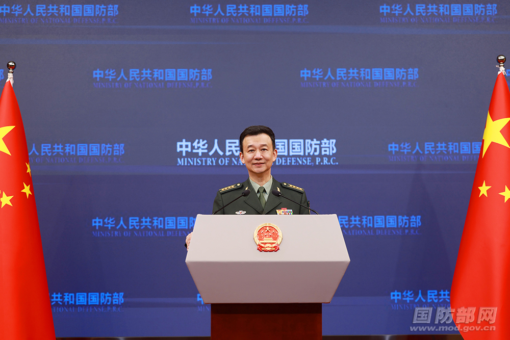 2025年1月国防部新闻发言人吴谦就近期涉军问题发布消息(图3)