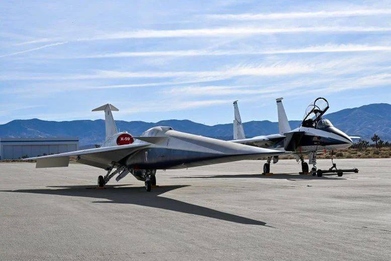 NASA X-59超音速机电磁测试成功首飞进入倒计时