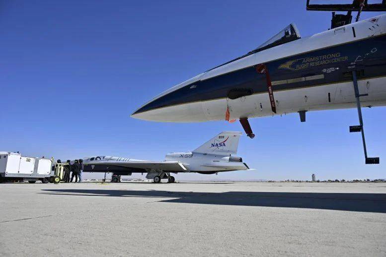 NASA X-59超音速机电磁测试成功首飞进入倒计时(图2)