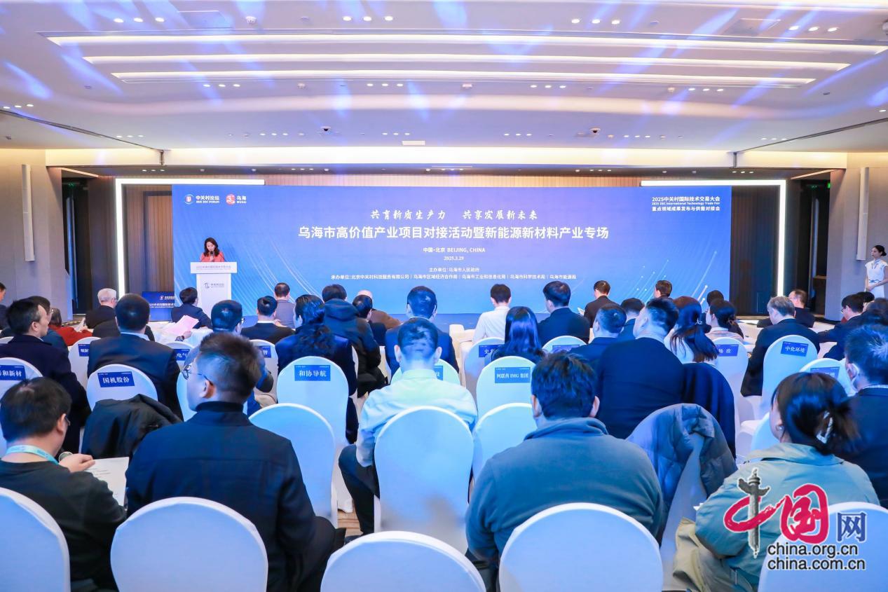 2025中关村国际技术交易大会重点领域成果发布与供需对接会—新能源新材料产业专场成功举办